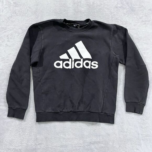 Adidas Sweater Sweatshirt Mens‎ M Black Pullover